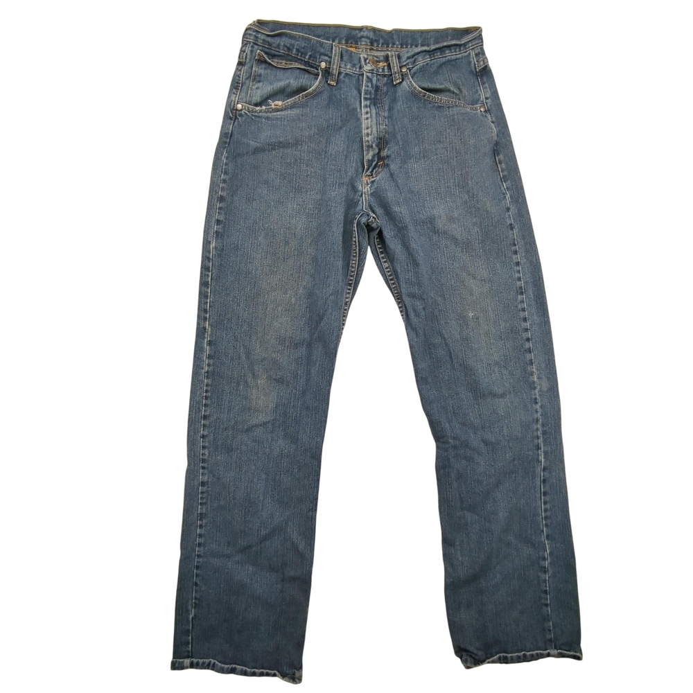 Xtreme Jeans Mens 31x34 Style 33 Relaxed Fit Blue Denim Embroidered Pockets Y2K